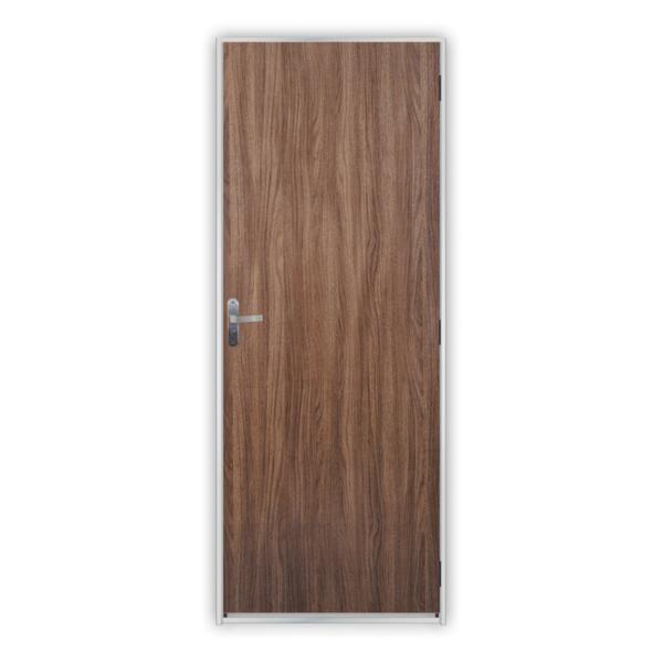 Imagem de Kit Porta de Madeira Lisa 215x95cm com Batente de Aço 12cm Açomad MGM