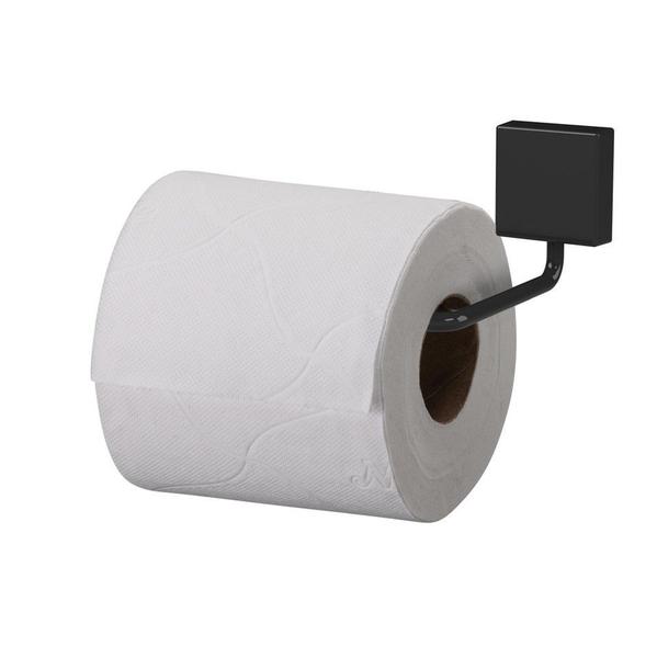 Imagem de Kit Porta Papel Higiênico Gancho Porta Toalha Preto Nero - Future