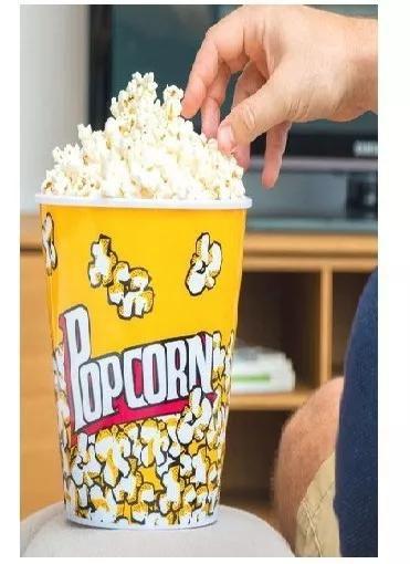 Imagem de Kit Pote Balde De Pipoca Popcorn Grande Cinema Personalizado
