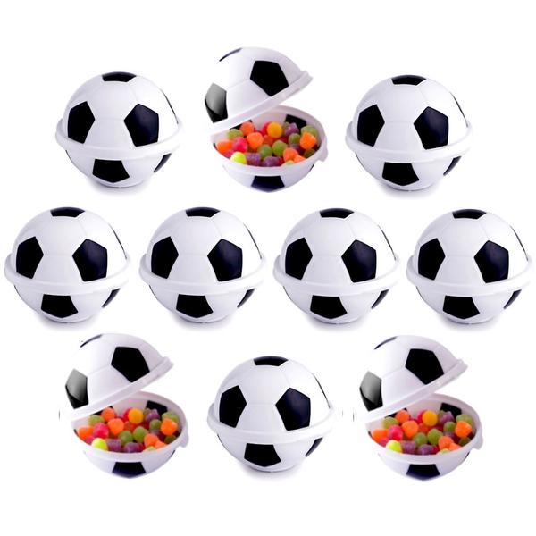 Imagem de Kit Pote de Lembranças Festa Infantil Bola De Futebol Timão Mengão Colorado Tricolor Verdão Palestra