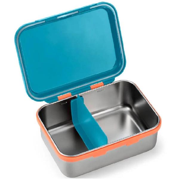 Imagem de Kit Pote Térmico e Bento Box Hot & Cold Azul - Fisher Price