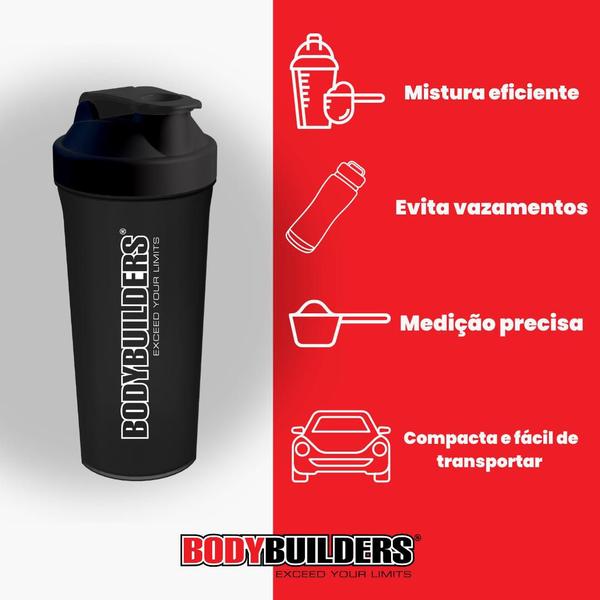 Imagem de Kit Power Creatina 300g em pó + Shakeira 600ml - Ganho de Força e Resistencia Muscular- 