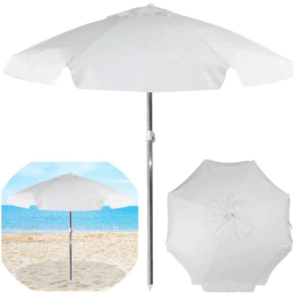 Imagem de Kit Praia com Cooler 26 Litros + Guarda Sol 1,60 M + Cadeira Aluminio