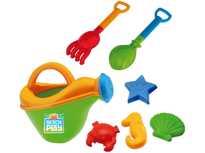 Kit Praia Infantil e Piscina Usual Brinquedos - Beach Play Kit Regador 6 Peças Kit Praia Infantil e Piscina Usual Brinquedos - Beach Play Kit Regador 6 Peças