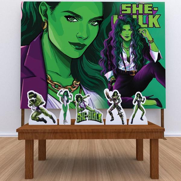 Kit Prata She Hulk - IMPAKTO VISUAL Imagem de Kit Prata She Hulk - IMPAKTO VISUAL