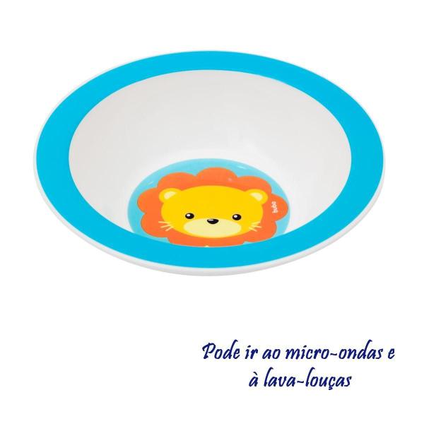 Imagem de Kit Pratinho E Bowl Animal Fun - Leão