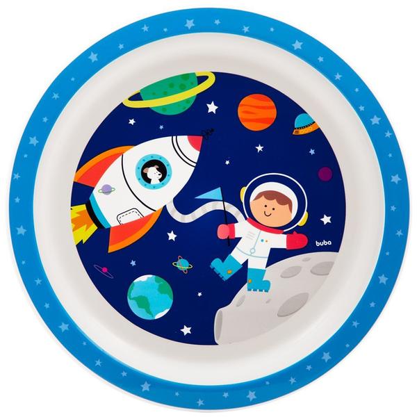 Imagem de Kit Pratinho E Tigelinha Bowl Aventuras Astronauta Buba