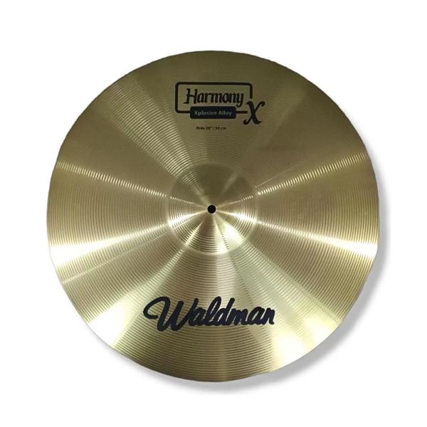 Imagem de Kit pratos waldman har, hh 14", crash 16", ride 20" har-141620