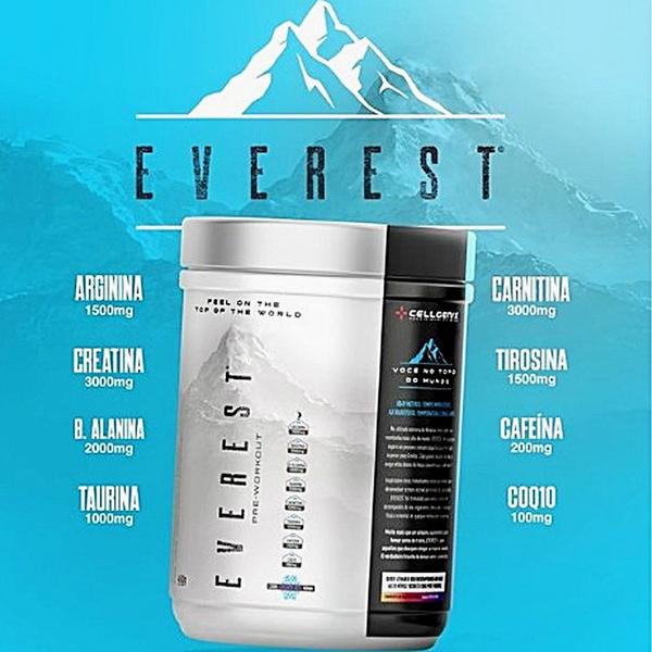 Imagem de Kit Pré treino Everest 450g - Cellgenix + Creatina 100% Pure 500g + Coqueteleira - Puretech