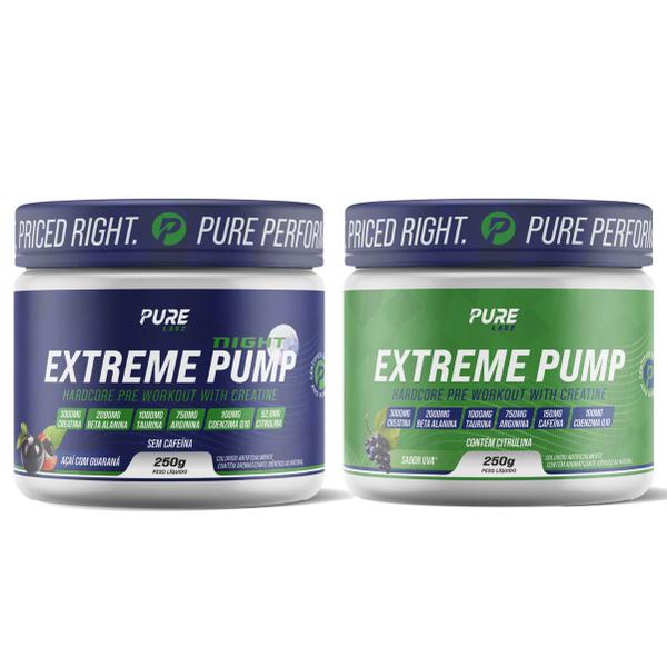 Imagem de Kit Pré Treino Pump Night  + Extreme Pump Pure Athletic