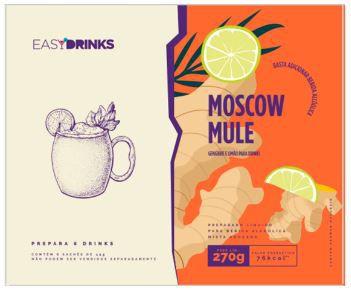 Kit Preparado Moscow Mule Sache E Espuma Gengibre EasyDrinks - EASY DRINKS Imagem de Kit Preparado Moscow Mule Sache E Espuma Gengibre EasyDrinks