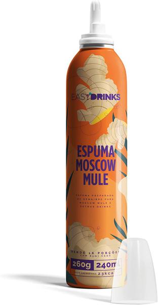 Kit Preparado Moscow Mule Sache E Espuma Gengibre EasyDrinks - EASY DRINKS Imagem de Kit Preparado Moscow Mule Sache E Espuma Gengibre EasyDrinks