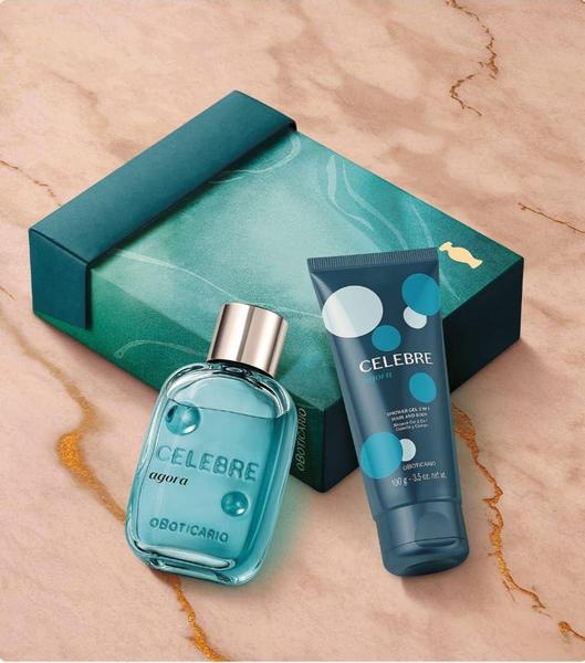 Imagem de Kit Presente Celebre Agora Masculino (2 Itens) Oboticário Perfume Fragrância Pçameaixa - O Boticario