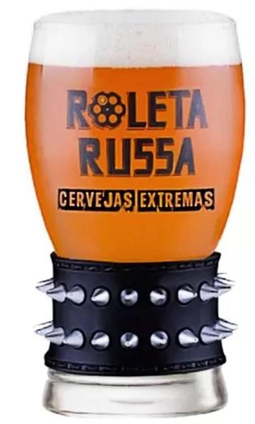 Imagem de Kit Presente Cerveja Roleta Russa Ipa 355Ml + Copo 320Ml