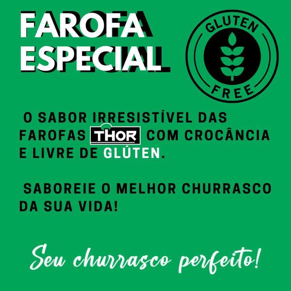 Imagem de Kit Presente Chef Thor Farofas Tradicional e Bacon 300G Cada