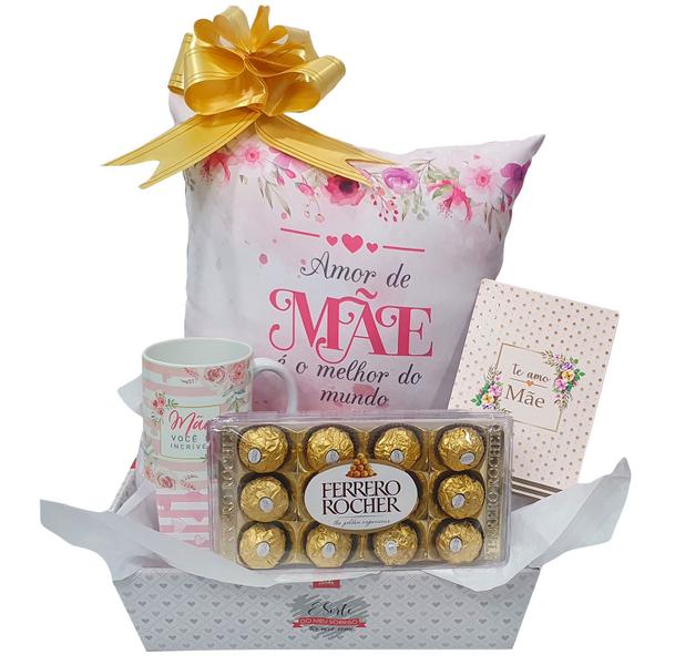 Imagem de Kit Presente Dia das Mães + Chocolate Ferrero Rocher com 12