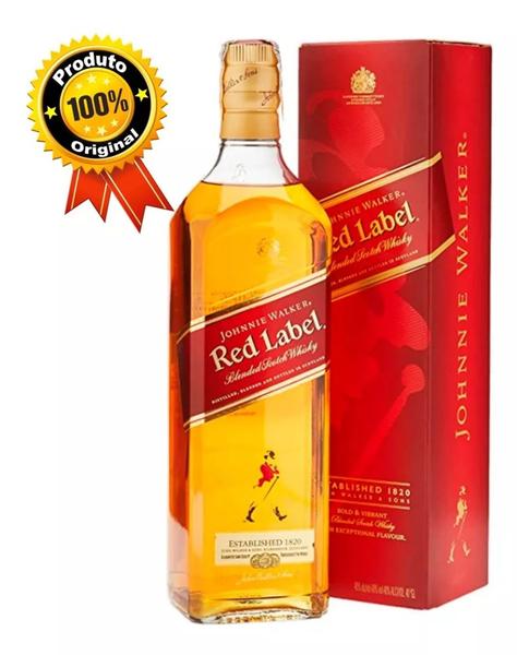 Imagem de Kit Presente Dia Dos Pais Whisky Red Label Com Copo