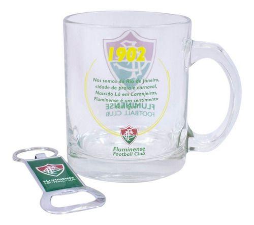 Imagem de Kit Presente Fluminense Caneca + Abridor Garrafa 350ml