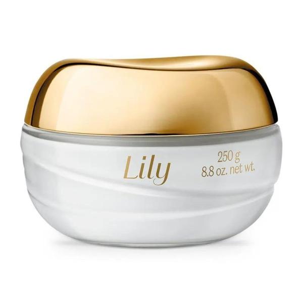 Imagem de Kit Presente Lily Creme Acetinado + Geleia Iluminadora Natal - O boticario