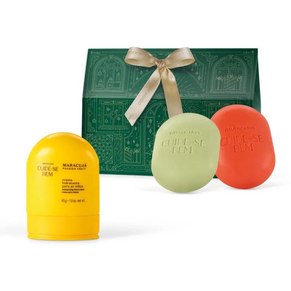 Kit Presente Natal Cuide-se Bem Feira (3 itens) - Corpo e banho Imagem de Kit Presente Natal Cuide-se Bem Feira (3 itens)