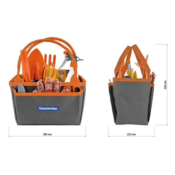 Imagem de Kit presente para Jardinagem Tramontina com Bolsa de Lona 13 Peças