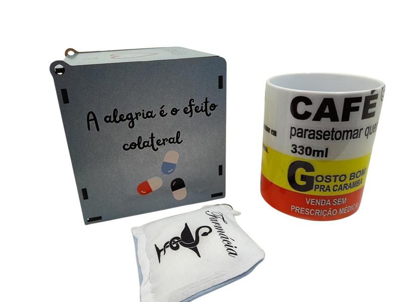 Imagem de Kit Presente Personalizado Risotril &Café Para Farmaceuticos