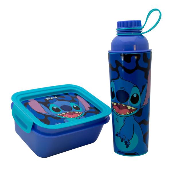 Imagem de Kit Presente Stitch Garrafa 660ml e Pote Marmita Hermética 850ml Plasutil