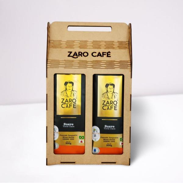 Imagem de Kit Presente Zaro Café Especial Suave Moído 1kg