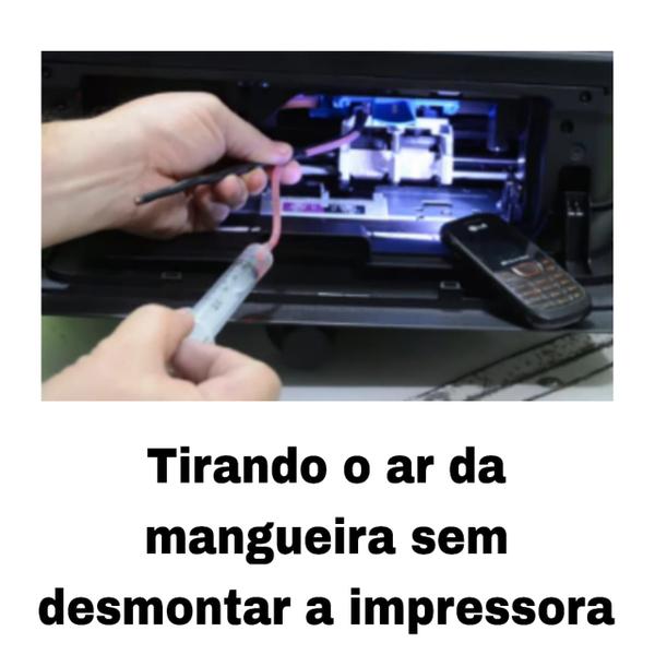 Imagem de Kit Pressurizador Mangueiras e Cabeça De Impressão Compatível Ink Tank GT 5820 416 412