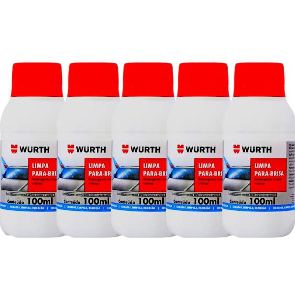 Imagem de Kit Produto para Reservatorio do Carro Limpa Parabrisa 100ml Wurth Limpador de Parabrisa