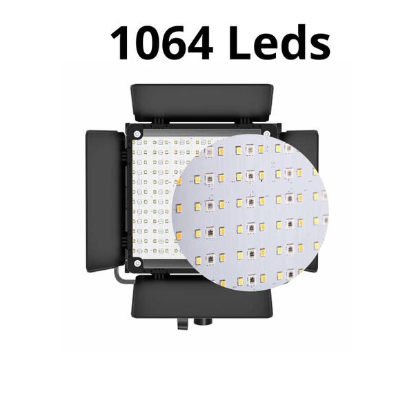 Imagem de Kit Profissional Ring Light Led Studio Fash Com Tripe 210 Cm