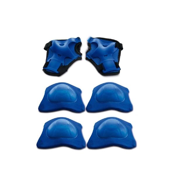 Imagem de Kit Proteção Azul Chamas Com Capacete 6653 zippy Toys