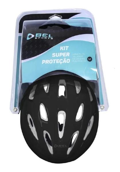 Imagem de Kit Proteção Bel Sports Radical Completo - Preto