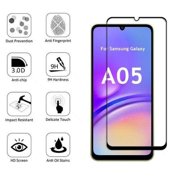 Kit Proteção Capa Capinha + Pelicula vidro 3D Samsung Galaxy A05S - KRAMAC Imagem de Kit Proteção Capa Capinha + Pelicula vidro 3D Samsung Galaxy A05S