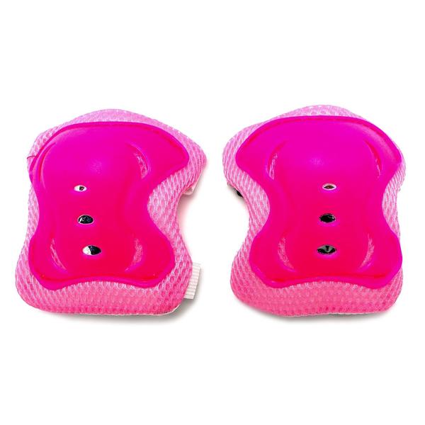 Imagem de Kit Proteção Com Capacete Infantil Rosa - Unitoys