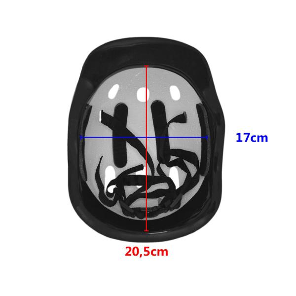 Imagem de Kit Proteção Infantil Capacete+Joelheira+Cotoveleira -Cores