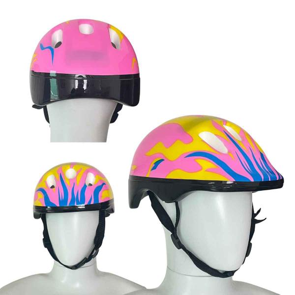 Imagem de Kit Proteção Infantil Zippy Capacete Joelheiras Cotoveleiras Munhequeiras Várias Cores P/ Esportes Patins Skate Patinete