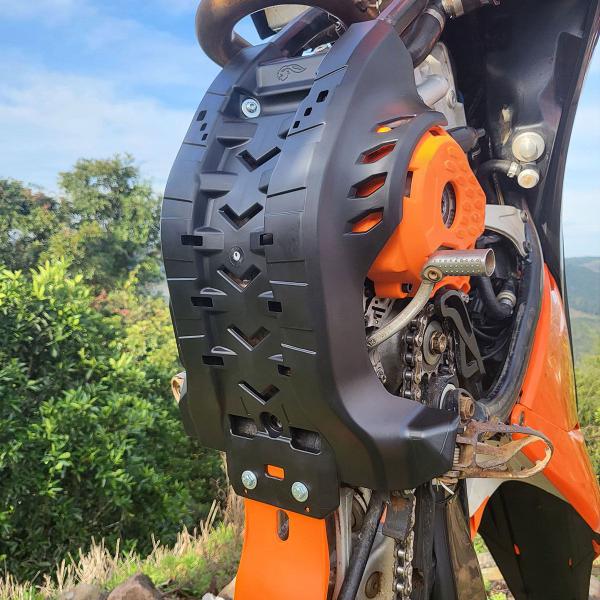 Imagem de Kit Proteção Tampas Motor Chassi Link Amx Husqvarna GasGas Ktm 450