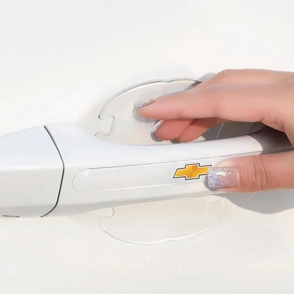 Kit Protetor Maçaneta Silicone Incolor Carros Gm Chevrolet - Rvt Imagem de Kit Protetor Maçaneta Silicone Incolor Carros Gm Chevrolet