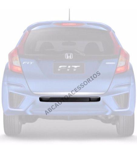 Imagem de Kit Protetor Parachoque Borrachão  Honda Fit Civic City 7pçs