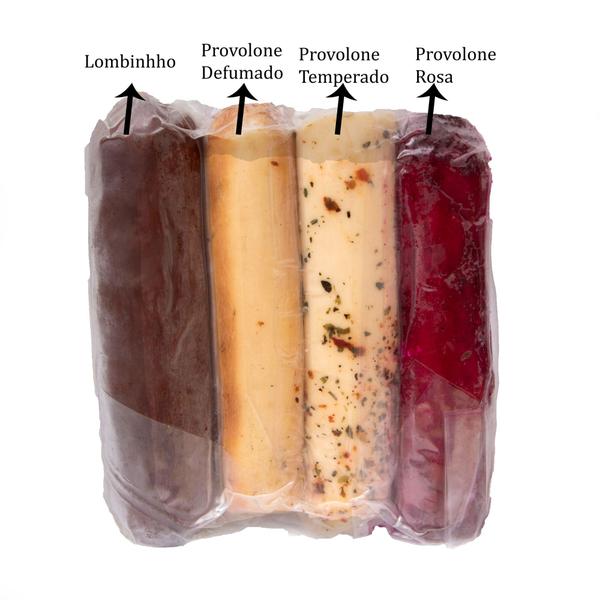 Kit Provolone/Kit Quatro 4 Queijos/Combo Provoleto Sabores/Região da Canastra - Companhia do Queijo Imagem de Kit Provolone/Kit Quatro 4 Queijos/Combo Provoleto Sabores/Região da Canastra