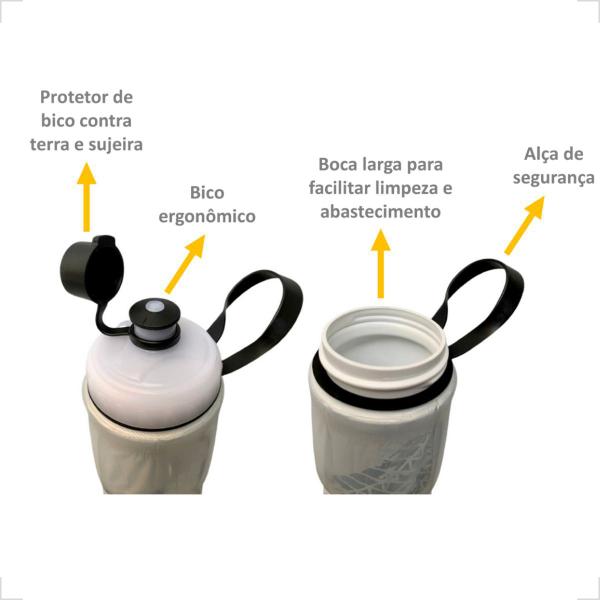 Imagem de Kit PTK Garrafa Térmica Rastro 700ml + PTK Suporte Simples