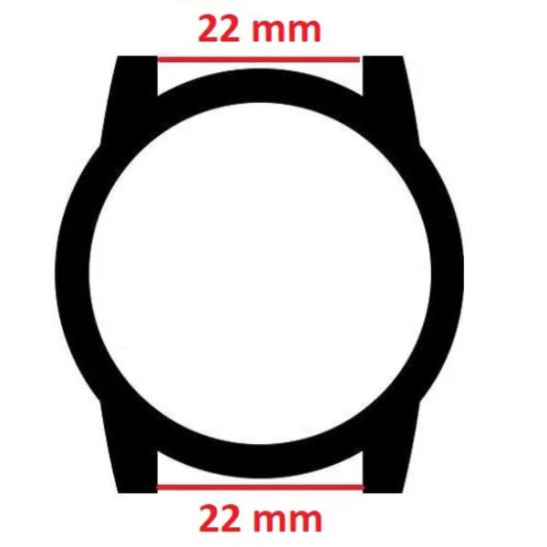 Imagem de Kit Pulseira Silicone 22mm Need Para Smartwatch Relógio Digital