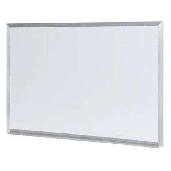 Imagem de Kit Quadro Branco 60x40 Standart com Moldura em Alumínio e Pincel Board Master Vermelho - Cortiart