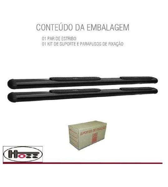 Imagem de Kit Quebra Mato Estribo EcoSport 2004 a 2007 Preto