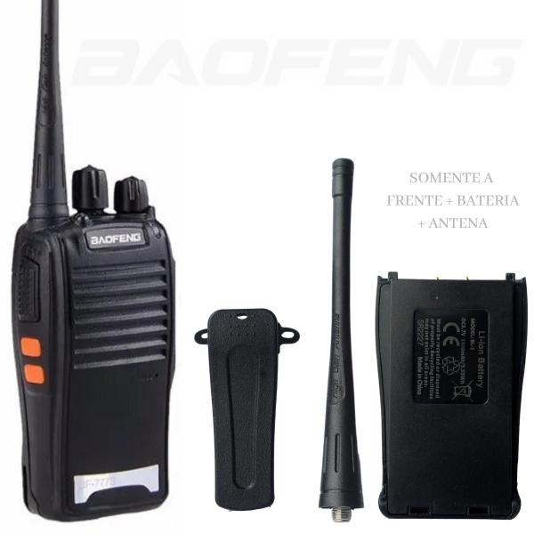 Imagem de Kit Radio 777s Baofeng C/ Bateria + Antena + Clip