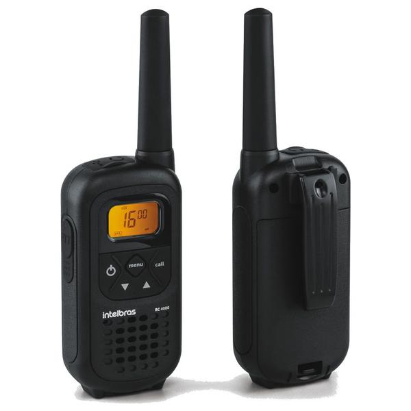 Imagem de Kit Rádio Comunicador Walkie-Talkie RC 4002 Intelbras