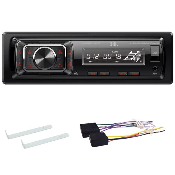 Imagem de Kit Radio Jbl Som Automotivo + 4x Alto Falante Bomber 6 Pol