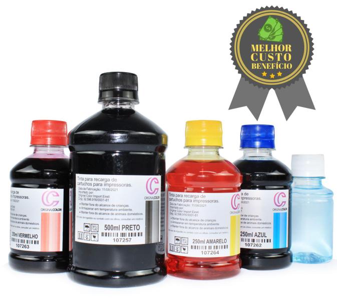 Imagem de Kit Recarga 1350ml para Cartuchos 74xl e 75xl