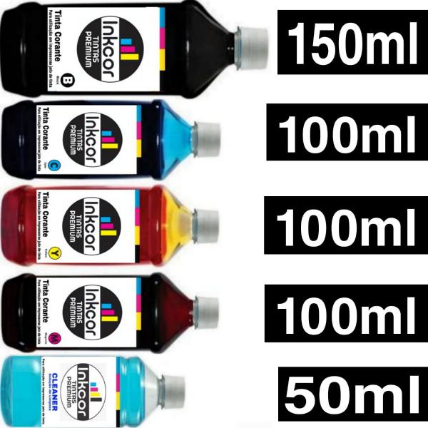 Kit Recarga Cartucho Inkcor Compatível com Impressora HP Deskjet 664xl Imagem de Kit Recarga Cartucho Inkcor Compatível com Impressora HP Deskjet 664xl